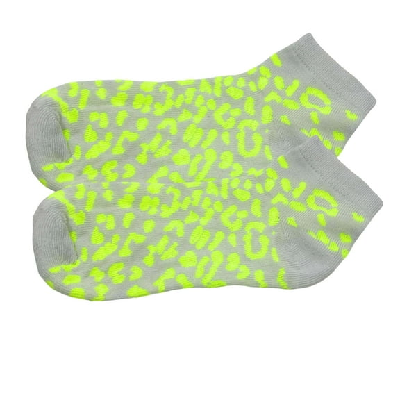 Kids Soft  Stretchy Comfortable Fit Yellow Ankle Socks: 1Pair