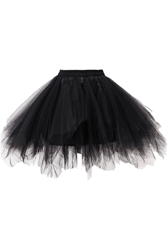 Kids Solid Color Fluffy Skirt for Girls Dance Recital Outfits Purple 90