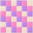 thumbnail image 1 of ProSource 36-Piece Foam Puzzle Mat, Kids Foam Play Mat, Homeschool Room Essentials, 6' x 6', 1 of 7