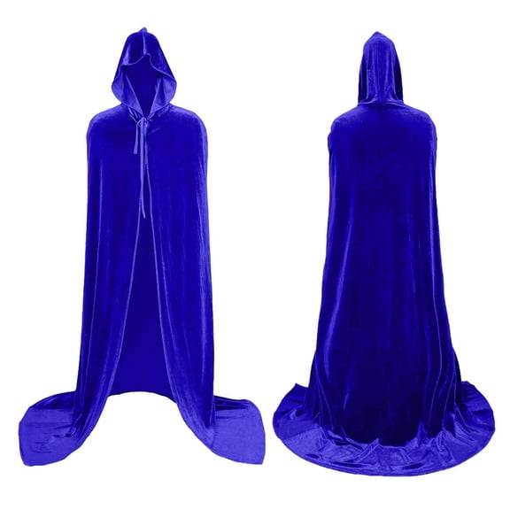 Kids' Solid Hooded Cloaks Lightweight Wizard Party Supplies Dress Up Poncho Coat October 31st Party Outfits for Kids