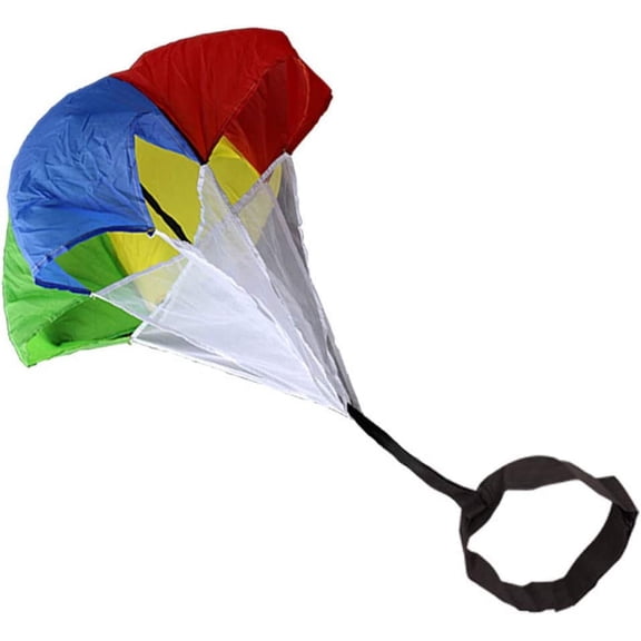 Kids Speed Training Resistance Parachute, Running Drag Chute For Youth Athletes Track Field Football Soccer (1PC)