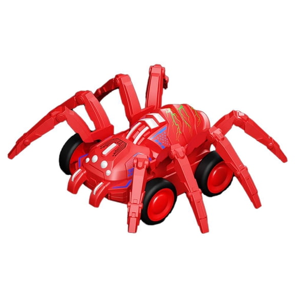 Kids Spider Vehicle Crawling Simulation Animal Inertia Car Spider Boys And Toy Girls Climbing Stunt Car Toy Chariot Spider