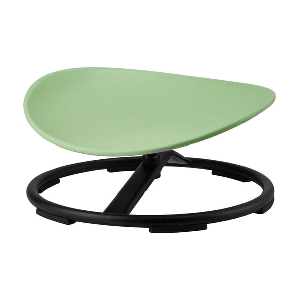 Kids Spinning Chair Sensory Spinner Autism Balance Training Seat Therapy Tool Non Slip Metal Base Green 220 Pounds