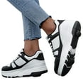 thumbnail image 1 of Kids Sport Roller Skate Shoes for Girls Boys Detachable Wheeled Fashion Sneakers Athletic Running Shoes, 1 of 7