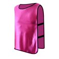 thumbnail image 1 of Kids Sports Training Vest,Football Soccer Training Pinnies Jerseys,Quick-dry Breathable Training Bib Vest,Rose Red, 1 of 3