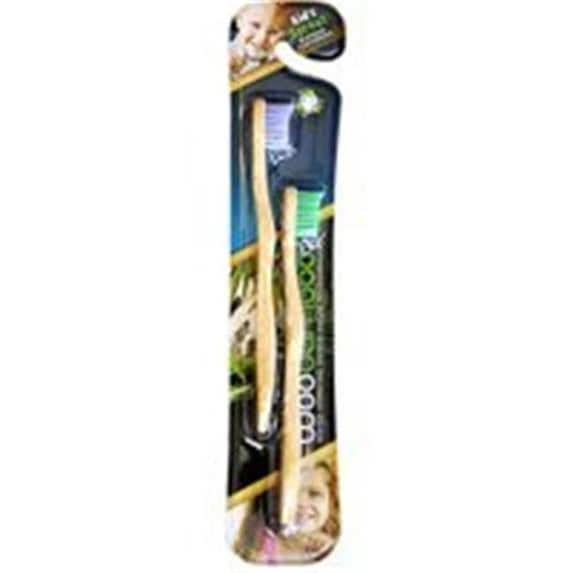 Kids Sprouts Bamboo Toothbrush 6-2 PC -