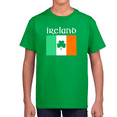 thumbnail image 1 of Kids St Patricks Day Shirt Ireland Flag Shirt Irish Saint Patricks Day Shirts Boys Lucky Irish Shirt, 1 of 5
