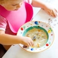 thumbnail image 1 of Kids Stainless Steel Spoon & Fork Set - 7 Inch Brown Utensils for Toddlers, School Lunches, and Baby-Led Weaning (BPA-Free, Dishwasher Safe), 1 of 7