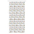 thumbnail image 1 of Kids Stall Shower Curtain, Cartoon Village of Domestic Animals Goat Goose Sheep Funny Patterns Kids Nursery, Fabric Bathroom Set with Hooks, 36W X 72L Inches Long, Beige Yellow, by Ambesonne, 1 of 1