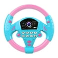 thumbnail image 1 of Kids Steering Wheel Toy with Light & Sound, Educational Driving Toy for Toddlers, Portable Car Seat Steering Wheel (Yellow/Blue), 1 of 3