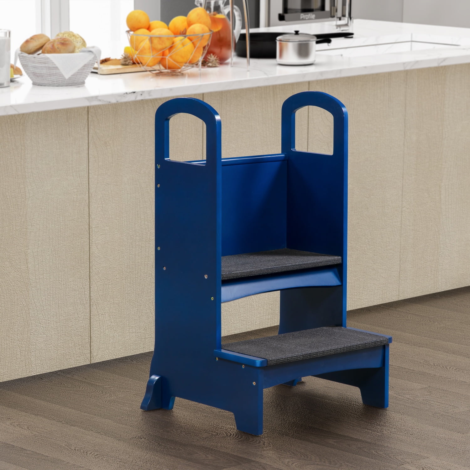 Kids Step to It Stool, Step Stool Chair Kitchen Step Stool for Kids