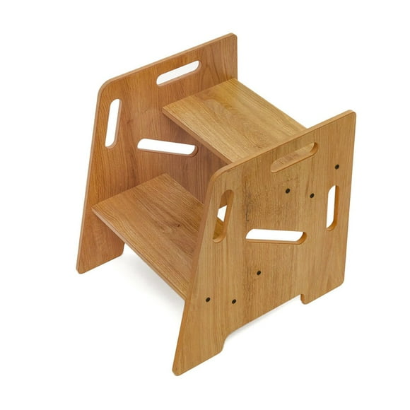 Kids Step Stool, Toddler Step Stool, Wooden Step Stool, Montessori Step Stool, Helper Mini Tower Stool, Children Step Stool, Learning Tool by MinerakidsUS