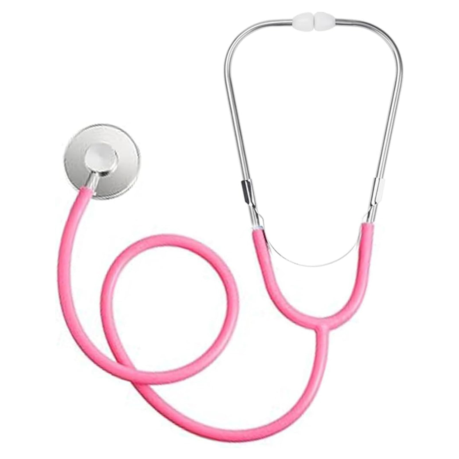 Kids Stethoscope, Real Working Nursing Stethoscope for Kids, Play Doctor Toy for Toddler, Boys Girls Doctor Nurse Cosplay Costume Accessories, Pink