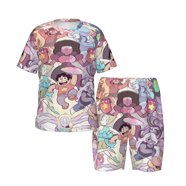 Burlebo-Boy’s Sleep Short Set- Jumbo Dino-Mite main image 1