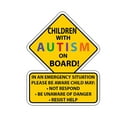 thumbnail image 1 of Kids Stickers,Autisms Alarm Wall Stickers For Children'S Cars Trucks Laptops Decorative Adhesive Pvc Emergency Response Sign Stickers, 1 of 7