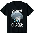 thumbnail image 1 of Kids Storm Chaser Shirt Boys Storm Hunter Tornado Gift TShirt T-ShirtMen and women, Black T-shirt, size: Extra large, 1 of 4
