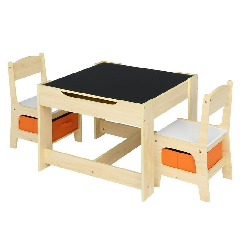 Study table with two chairs sales