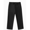 thumbnail image 1 of Kids Suit Pants, Boys Dress Pants With Solid Color, Preppy Slim Suit Pants With Pocket, Versatile Clothing Black, 1 of 4