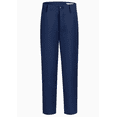 thumbnail image 1 of Kids Suit Pants, Boys Dress Pants With Solid Color, Preppy Slim Suit Pants With Pocket, Versatile Clothing Dark Navy, 1 of 4