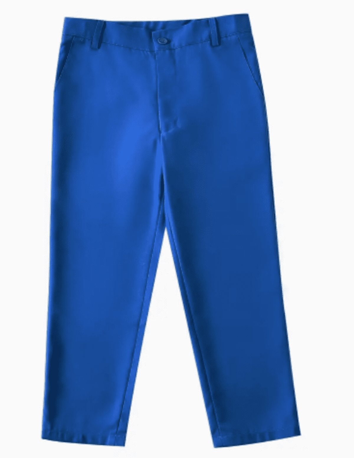 Kids Suit Pants, Boys Dress Pants With Solid Color, Preppy Slim