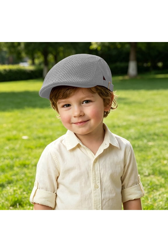 Kids Summer Beret Style Sun Hat Breathable Mesh Visor Cap for Girls Lightweight Outdoor Roofing Hats My Fair Lady Hats Cowboy Hats Women up Top Hats Womens Running Hat with Light Summer Hats