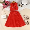 thumbnail image 1 of Kids Summer Outfits, Children's Clothing Sets, Soft Casual Wear for Daily Leisure and Play, 1 of 6