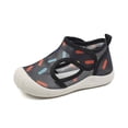 thumbnail image 1 of Kids Summer Sneakers Sandals with Cutout Toddlers Girls Lightweight Mesh Shoes Beach Play Clothes, 1 of 5