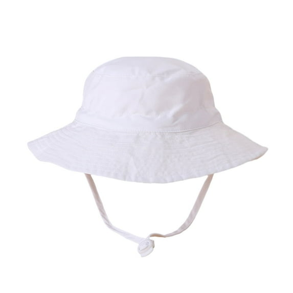 Kids Sun Hat Baby Wide Brim Hat Summer Beach Bucket Hat Infant Foldable Fishing Hat Adjustable Toddler Hat