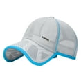 thumbnail image 1 of Kids Sun Hat Baseball Cap Youth Trucker Cap With Adjustable Snapback Unisex Breathable Hat Children Sun Hats, 1 of 4