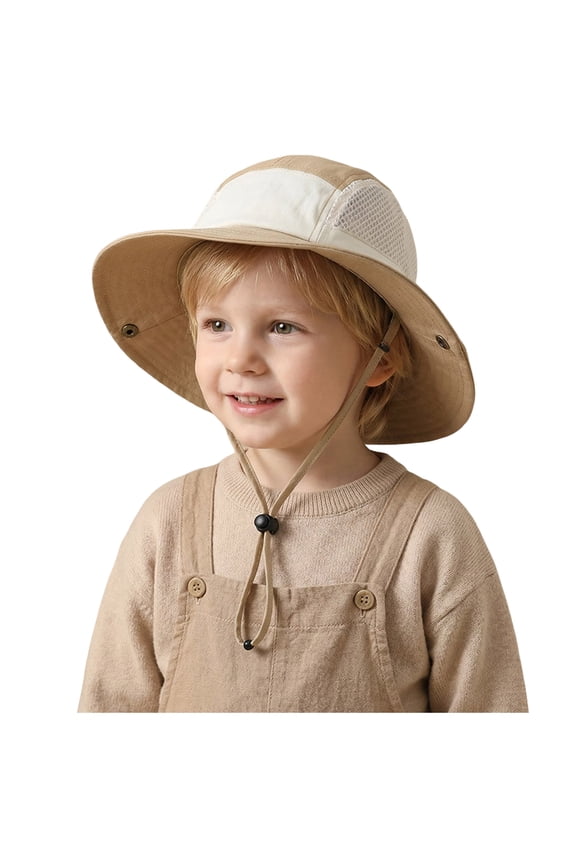 Kids Sun Hat for Boys Girls with UV Protection- Toddler Beach Hat for Fishing Safari Play Hat Outdoor Sun Hat For Toddler Baby Kids Fishing Hat Mesh Breathable Sun Hat Beach Hat