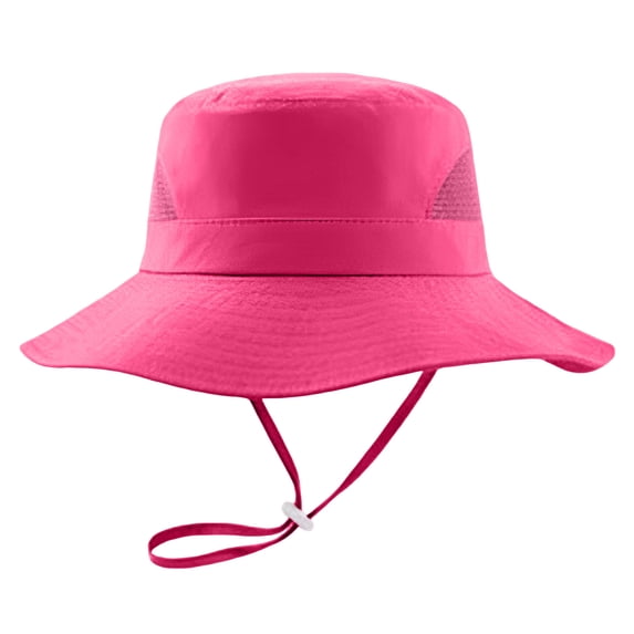 Kids Sun Hat for Boys Girls Wide Brim Bucket Hat UPF 50+ Sun Protection Hat Breathable Summer Beach Hat Outdoor Sun Hat For Toddler Baby Kids Fishing Hat Mesh Breathable Sun Hat Beach Hat