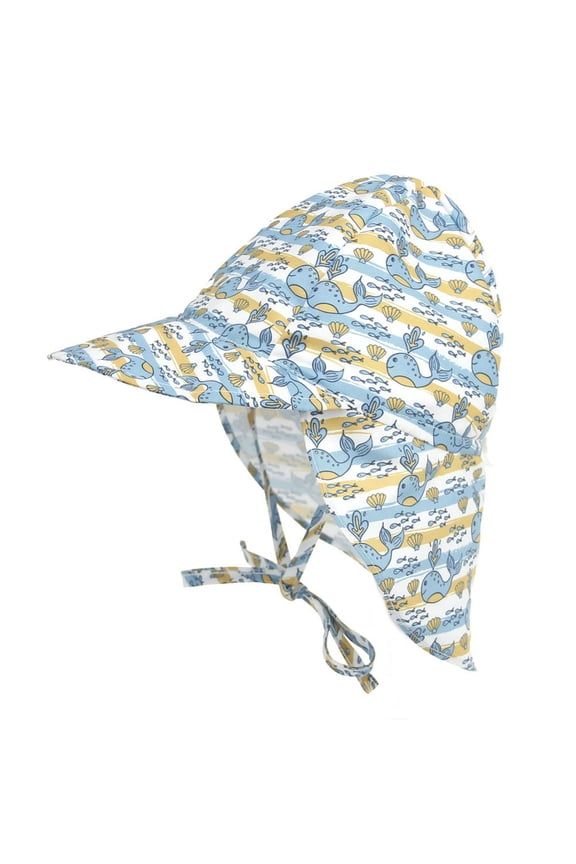 Kids Sun Hat UPF 50+ Boy Girl Protection Hat Wide Brim Breathable Mesh Beach Hats