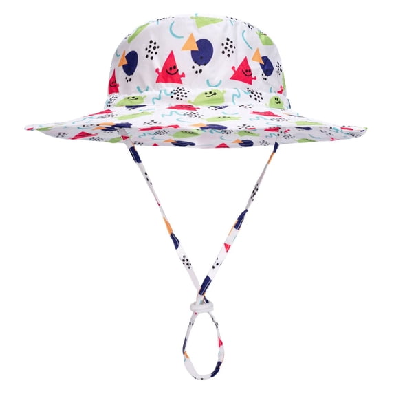 Kids Sun Hat UPF 50+ Bucket Hats for Boys Girls Summer Sun Protection Wide Brim Unisex Beach Outdoor Outdoor Sun Hat For Toddler Baby Kids Fishing Hat Breathable Sun Hat Beach Hat