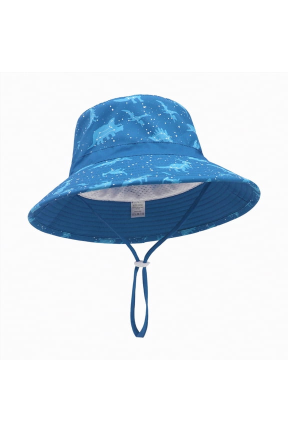 Kids Sun Hat UPF 50+ Bucket Hats for Boys Girls Summer Sun Protection Wide Brim Unisex Beach Outdoor,lightweight,foldable,packable M
