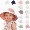 thumbnail image 1 of Kids Sun Hat UPF 50+ Sun Protective Bucket Hat for Boys Girls Wide Brim Summer Beach Fishing Safari Adjustable Hat(Navy,3-6 Years), 1 of 4