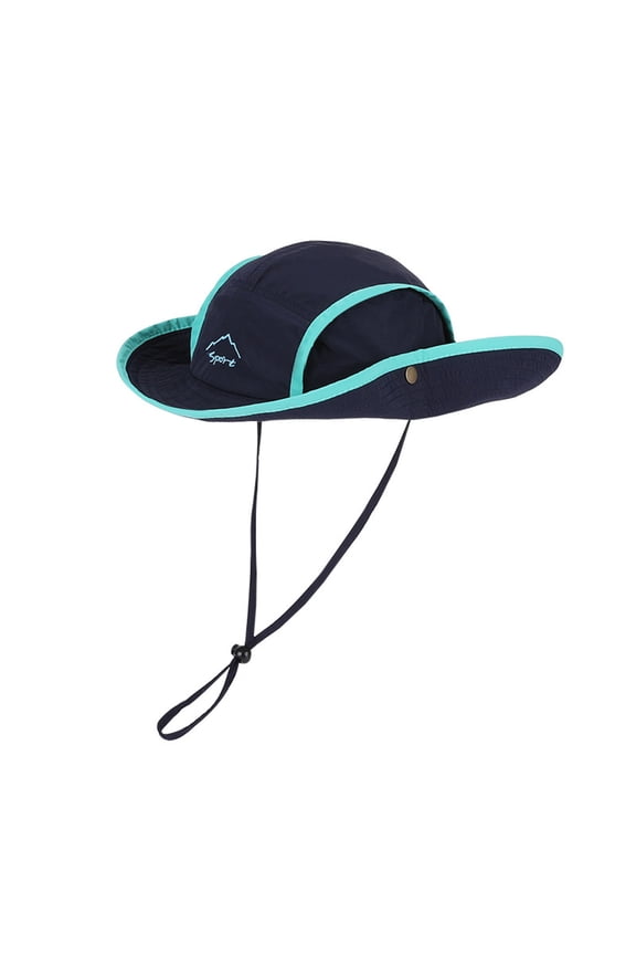 Kids Sun Hat - Wide Brim for Boys and Girls Adjustable Lightweight Design for Summer Adventures