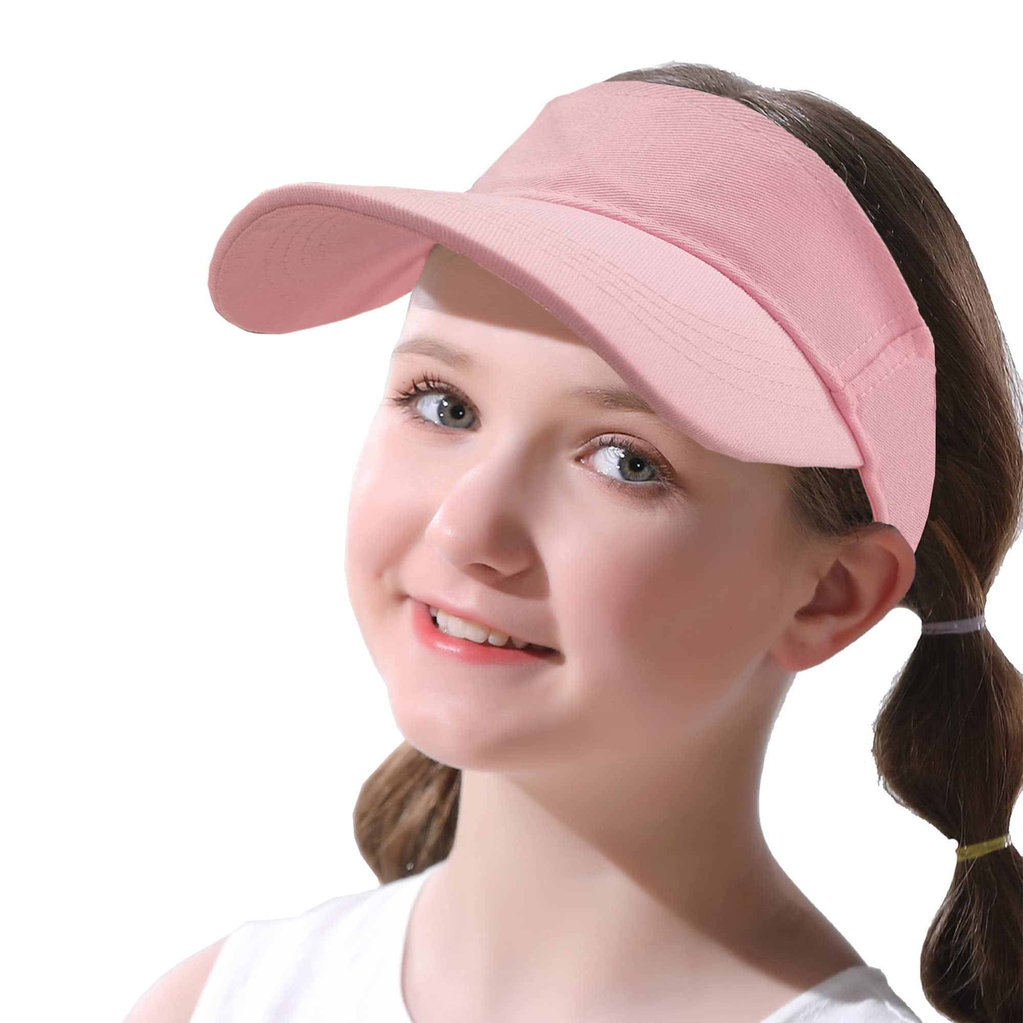 Kids Sun Visors Adjustable Cap Unisex for Children Athletic Sports