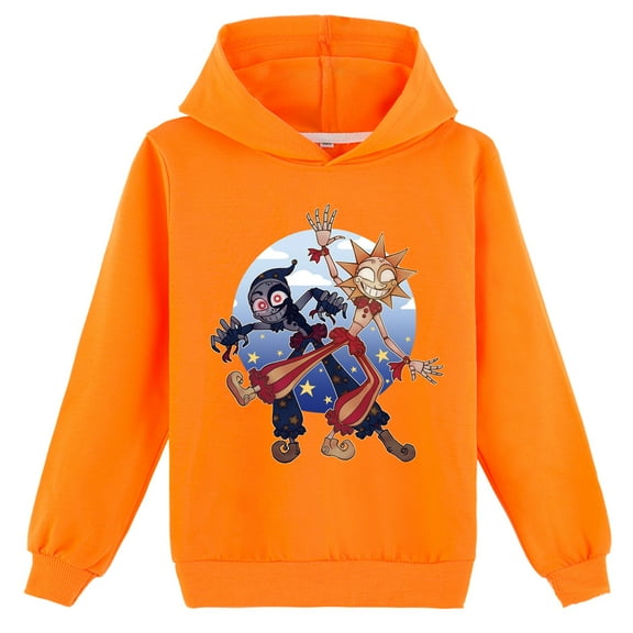 Kids Sundrop and Moondrop Pullover Hooded Sweatshirt for Boys Girls Spring Autumn Sweatshirts with a Hooded