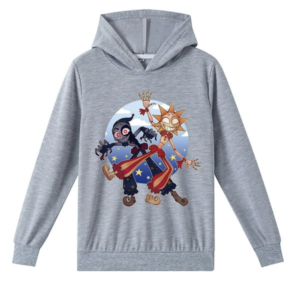 Kids Sundrop and Moondrop Pullover Hooded Sweatshirt for Boys Girls Spring Autumn Sweatshirts with a Hooded