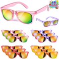 thumbnail image 1 of Kids Sunglasses Bulk Party Favors - 24 Packs Boys Girls Sunglasses for Kids Age 3-8 with UV 400 Protection, Neon Sunglasses for Kids Birthday Party, 1 of 7