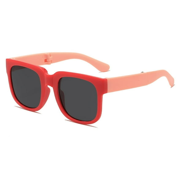 Kids Sunglasses, Foldable Toddler Sunglasses Age 2-4 6-8 Boys Girls, Cute Sunglasses for Kids