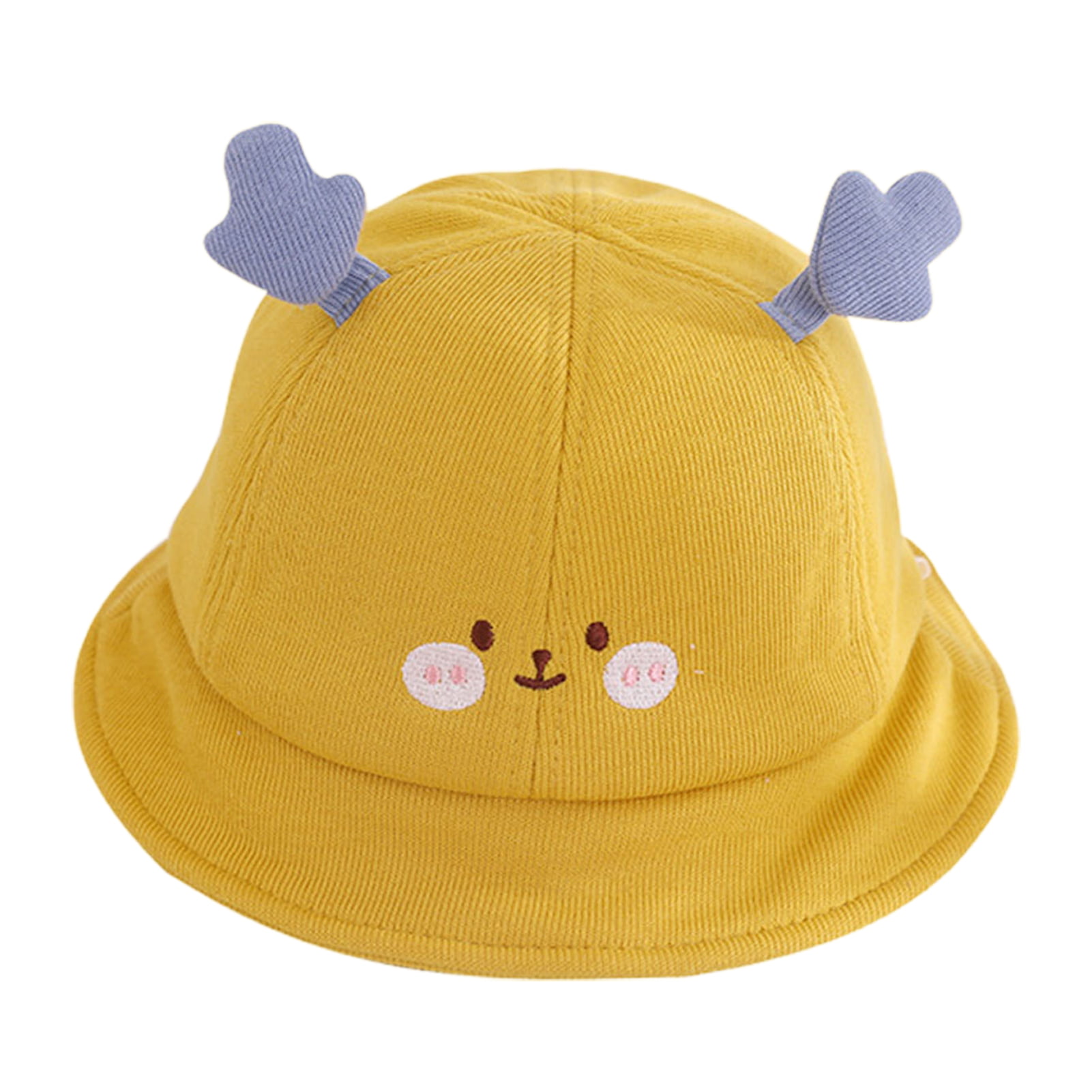 Kids Sunhat with Elastic Rope Cute Shape Breathable Baby Boys