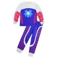 thumbnail image 1 of Kids Super Hero Pajama Sets Halloween Spider Costume PJs Sleepwear, Size for 4-5, 1 of 7
