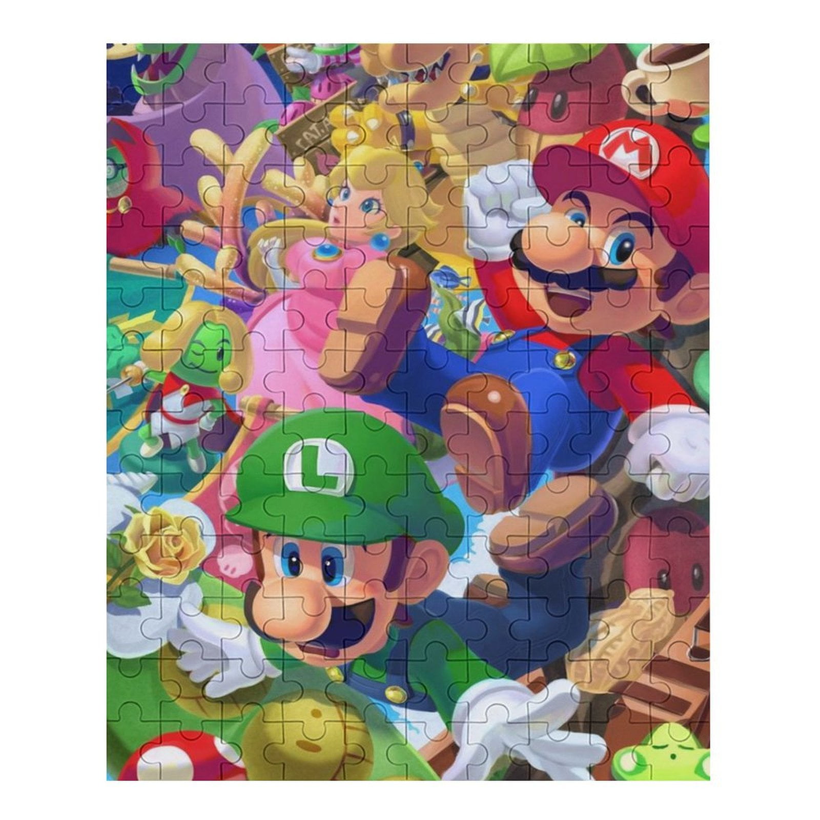 Kids Super Mario Jigsaw Puzzles - Durable Toddler Puzzles for Kids Ages ...