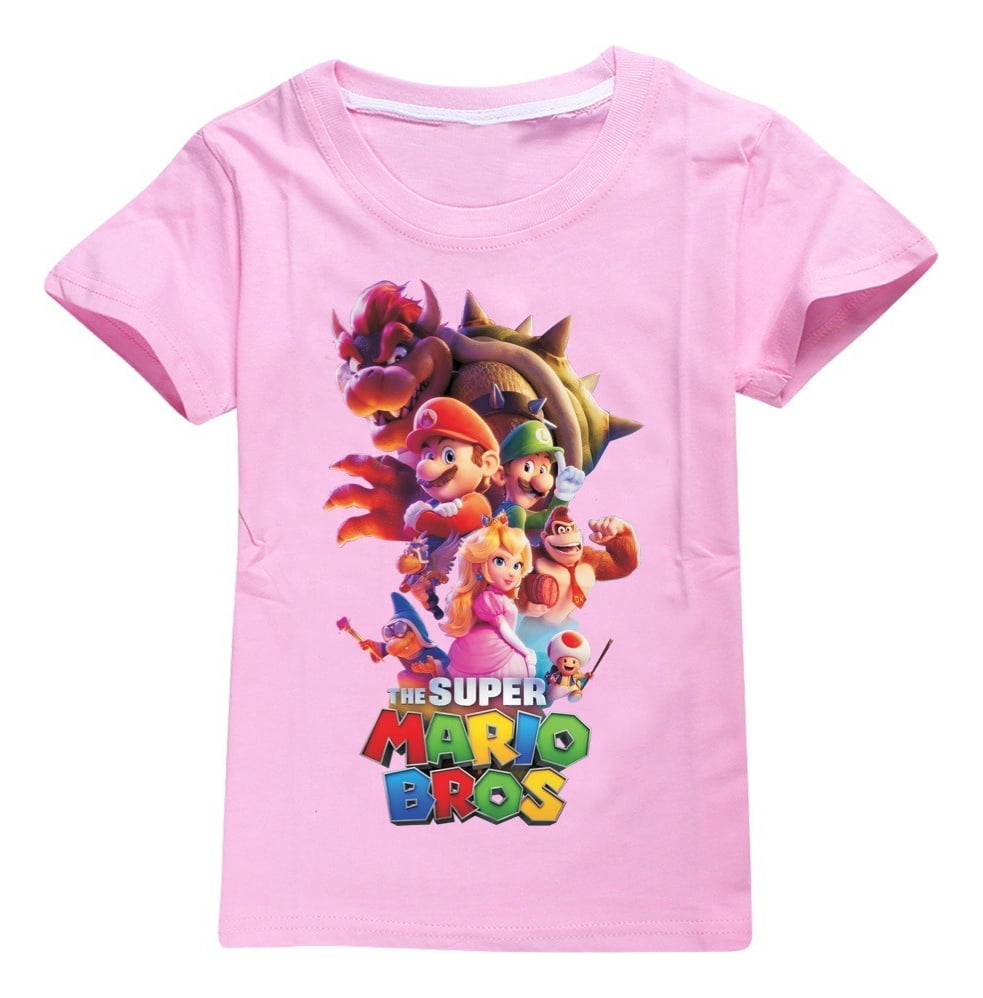INEXTENSO T-shirt Manches Longues Bleu Garçon En Coton MARIO Pas Cher