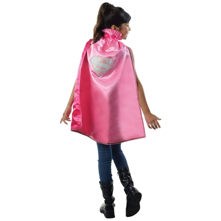 Supergirl Pink Cape Child