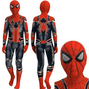 Kids Superhero Cosplay Costume Zentai Halloween Jumpsuit for Child Boys Fancy Dress Suit