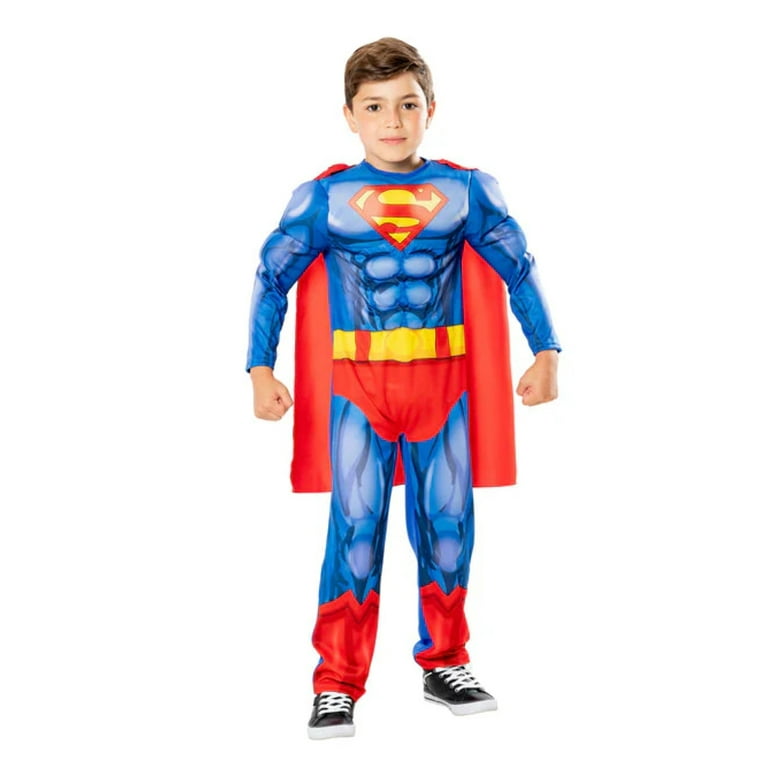Kids Superman Costume Padded Muscle Suit Kids Superman Costume Padded Muscle Suit