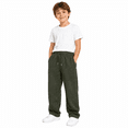 thumbnail image 1 of Kids Sweatpants Boys Girls Loose Fit Straight Leg Open Bottom Athletic Pants with Drawstring Pockets, 1 of 6