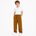 thumbnail image 1 of Kids Sweatpants Boys Girls Loose Fit Straight Leg Open Bottom Athletic Pants with Drawstring Pockets, 1 of 6